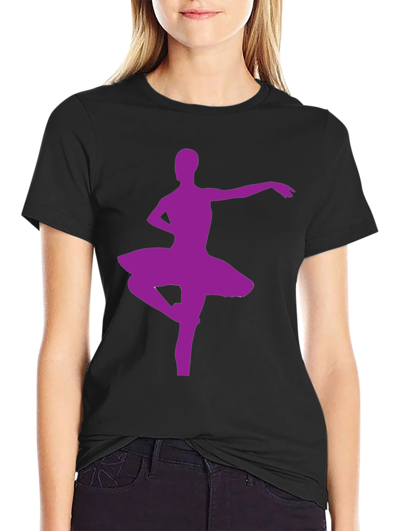 Ballerina Silhouette T-Shirt