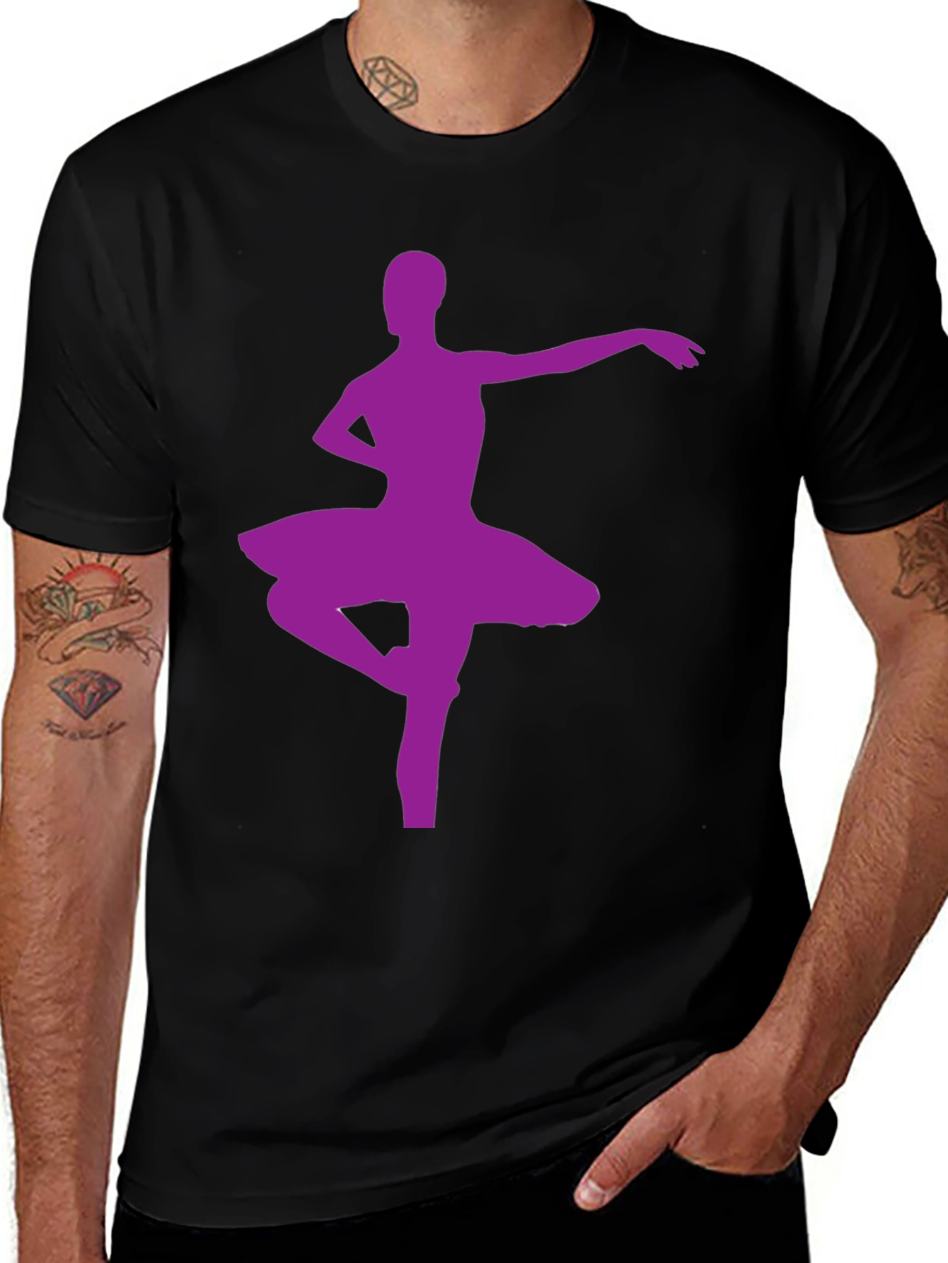 Ballerina Silhouette T-Shirt