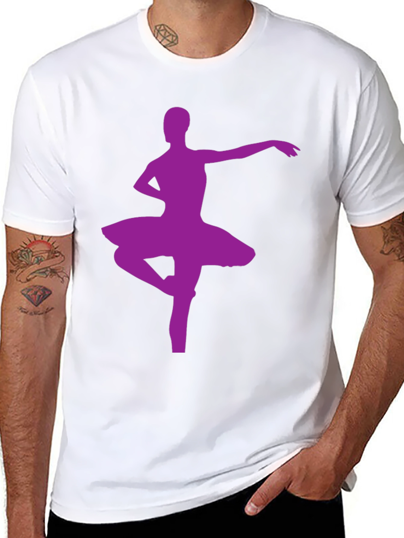Ballerina Silhouette T-Shirt