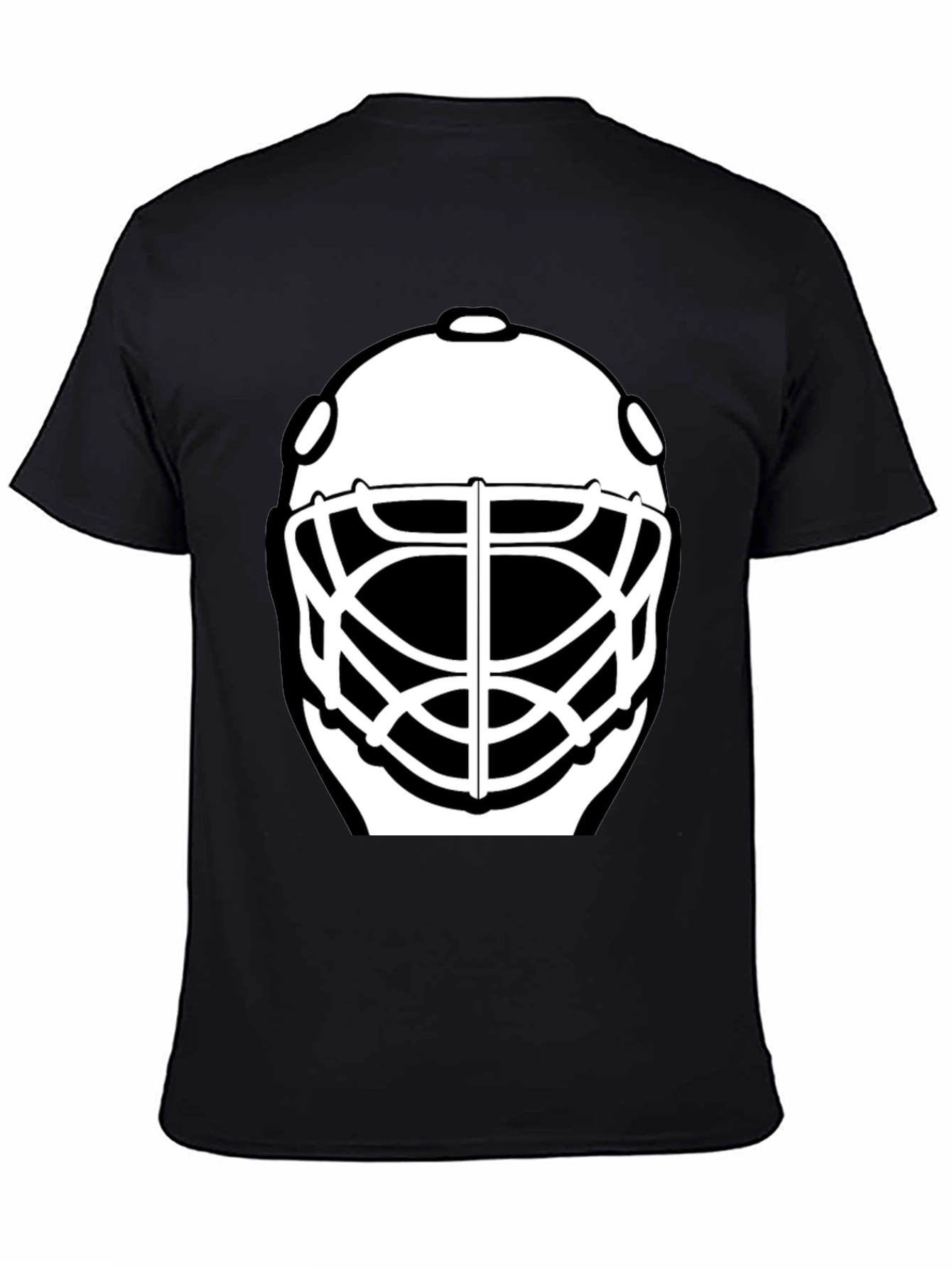 Hockey Goalie Mask Graphic T-Shirt