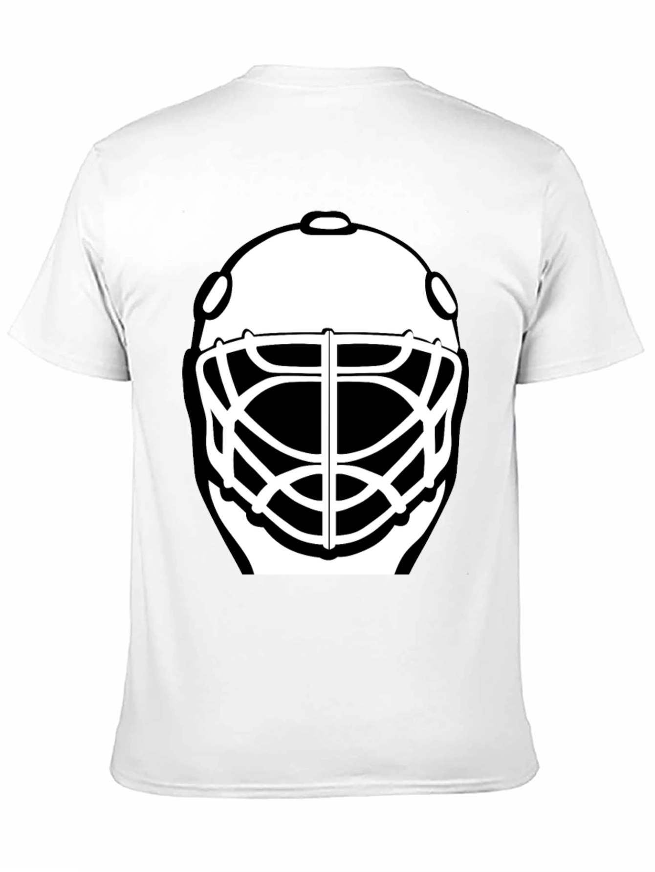 Hockey Goalie Mask Graphic T-Shirt