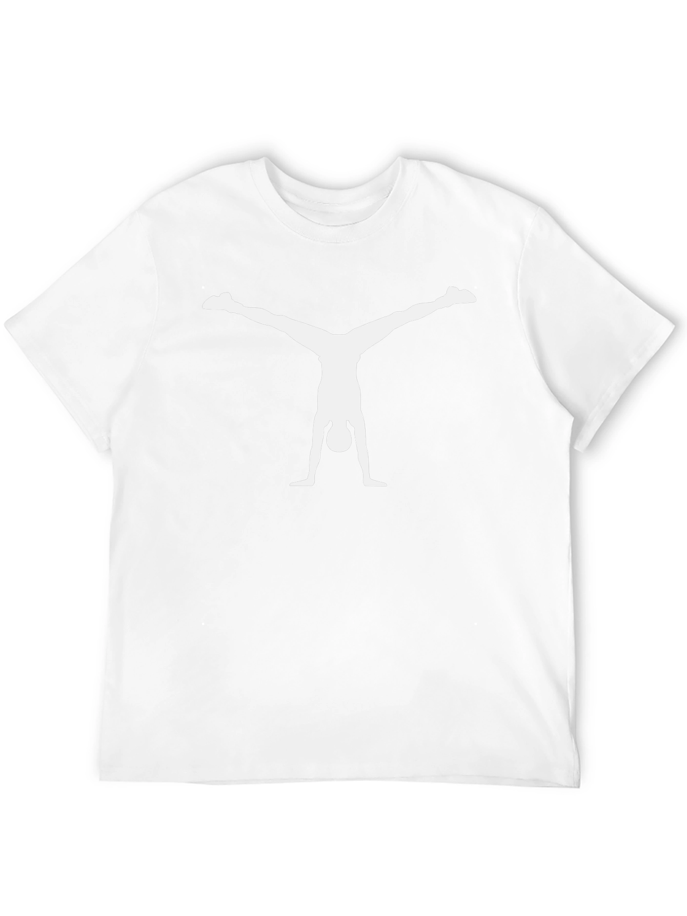 Gymnast Handstand Graphic Tee - Unisex Black T-Shirt