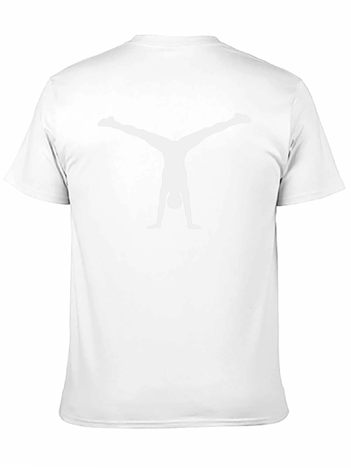 Gymnast Handstand Graphic Tee - Unisex Black T-Shirt