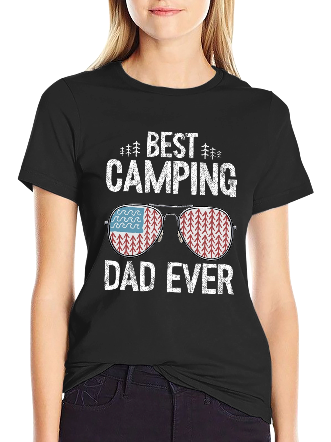 Best Camping Dad Ever T-Shirt