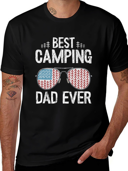 Best Camping Dad Ever T-Shirt