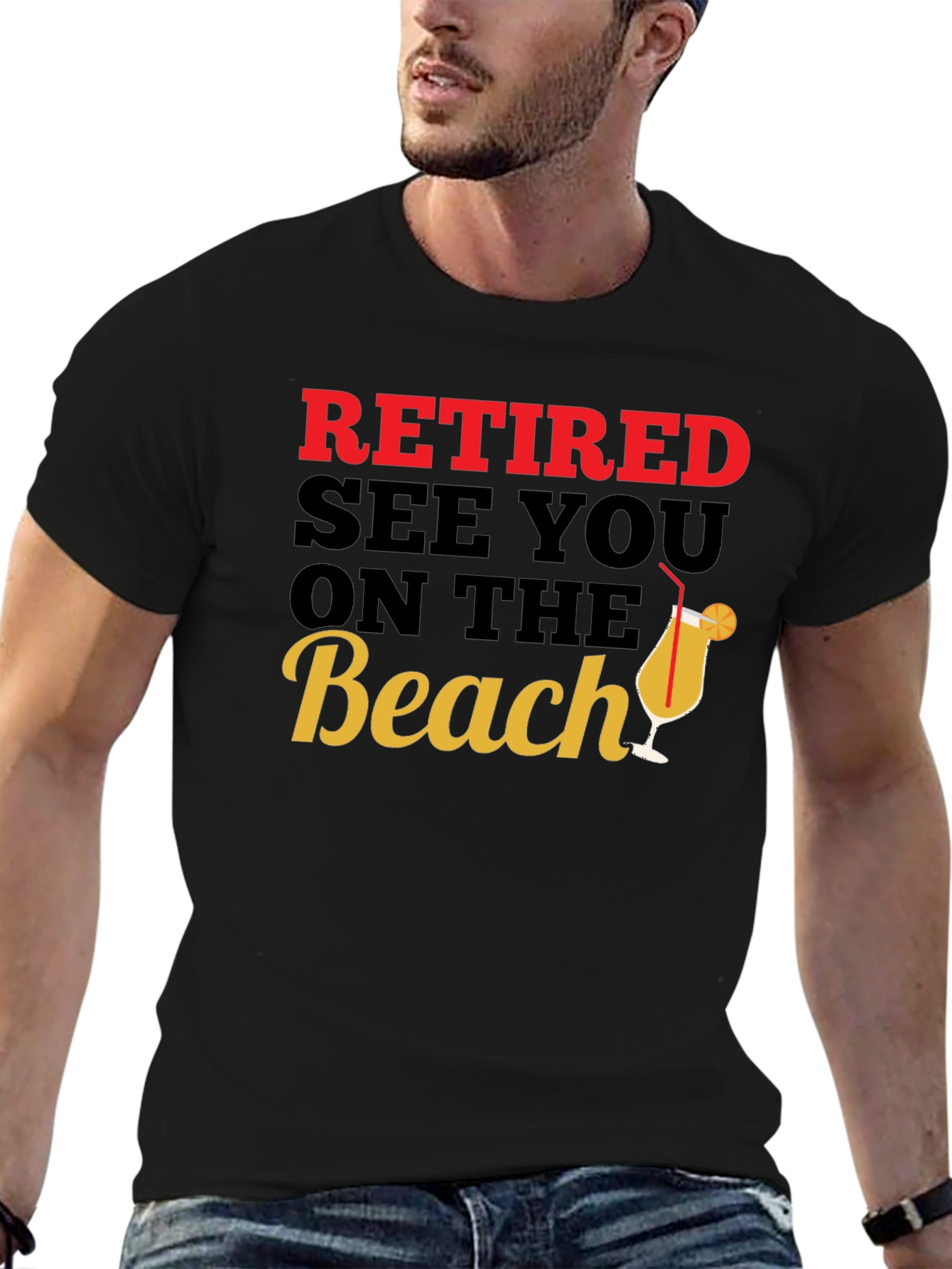 Retired See You on the Beach T-Shirt