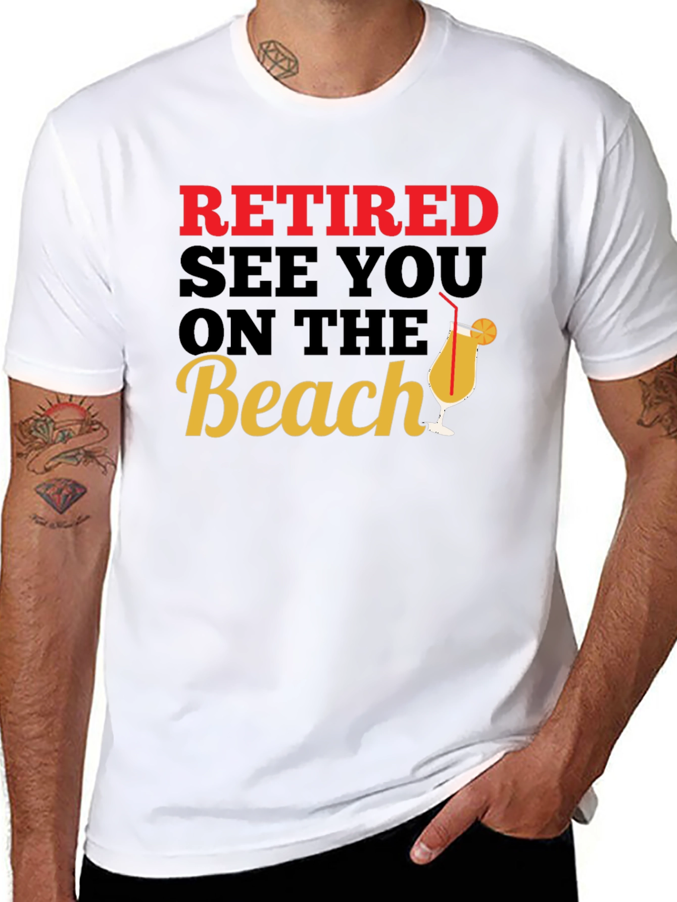 Retired See You on the Beach T-Shirt