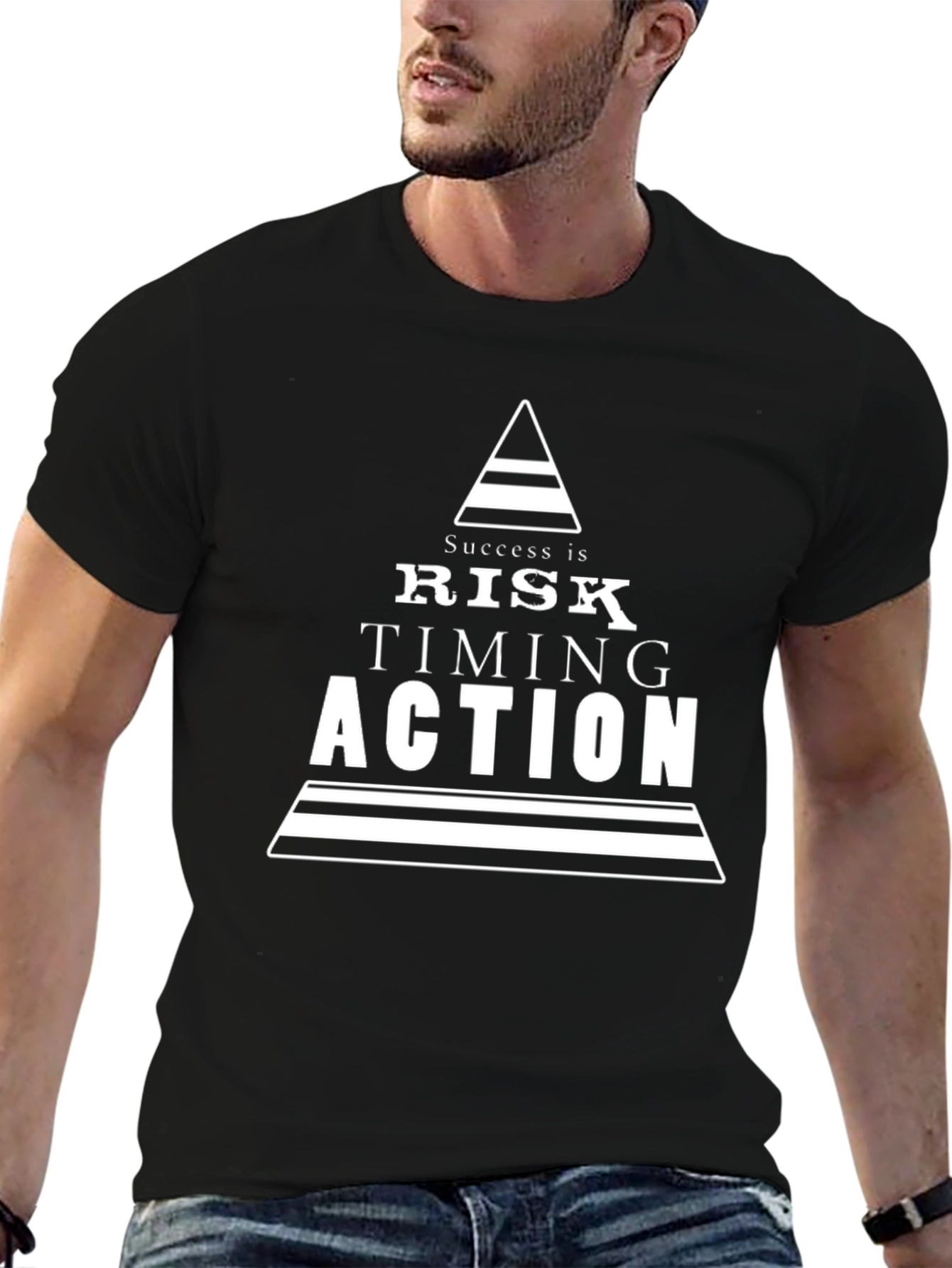 Success Principles Graphic T-Shirt - Black