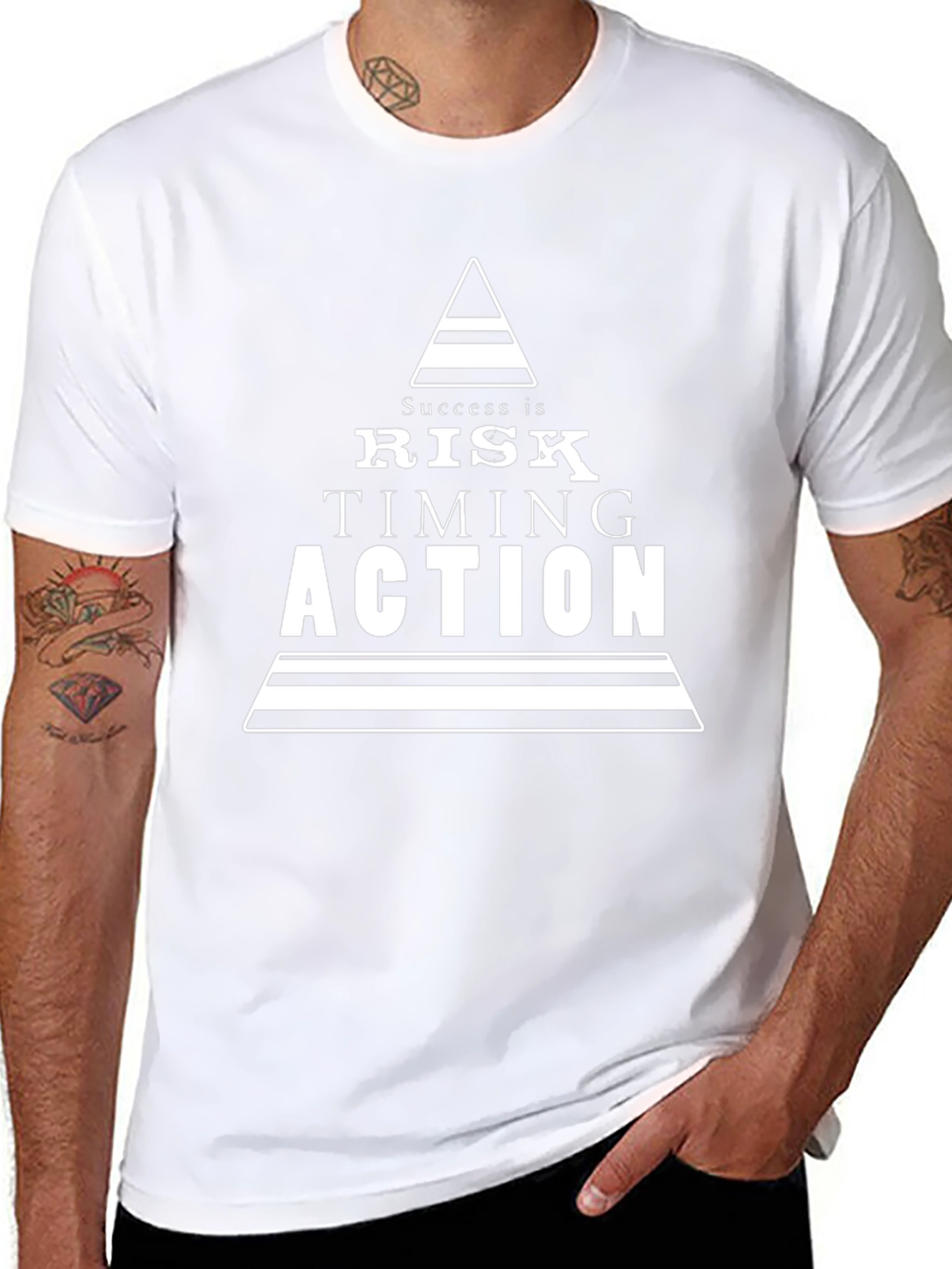 Success Principles Graphic T-Shirt - Black
