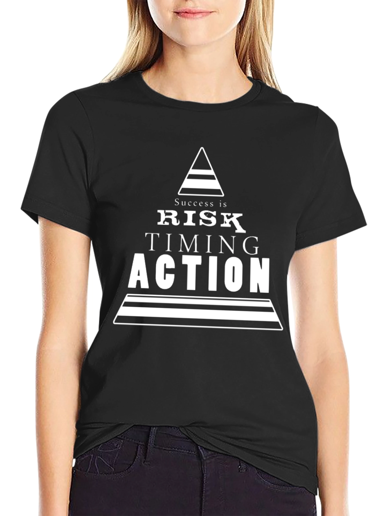 Success Principles Graphic T-Shirt - Black