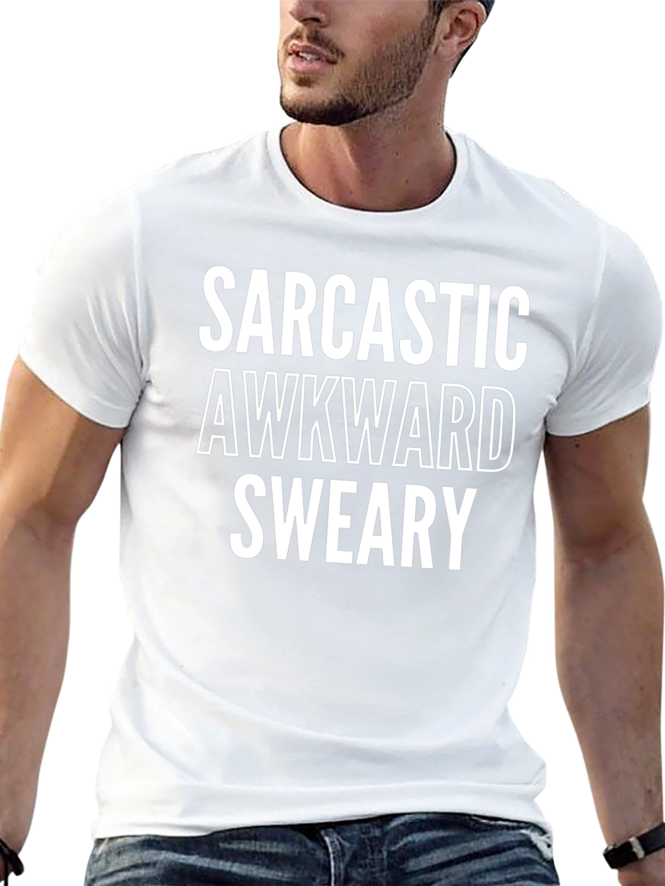 Sarcastic Awkward Sweary Graphic Tee