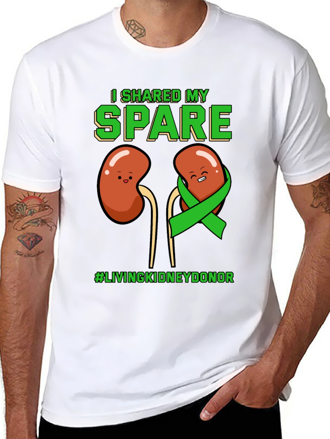 I Shared My Spare Kidney Donor T-Shirt