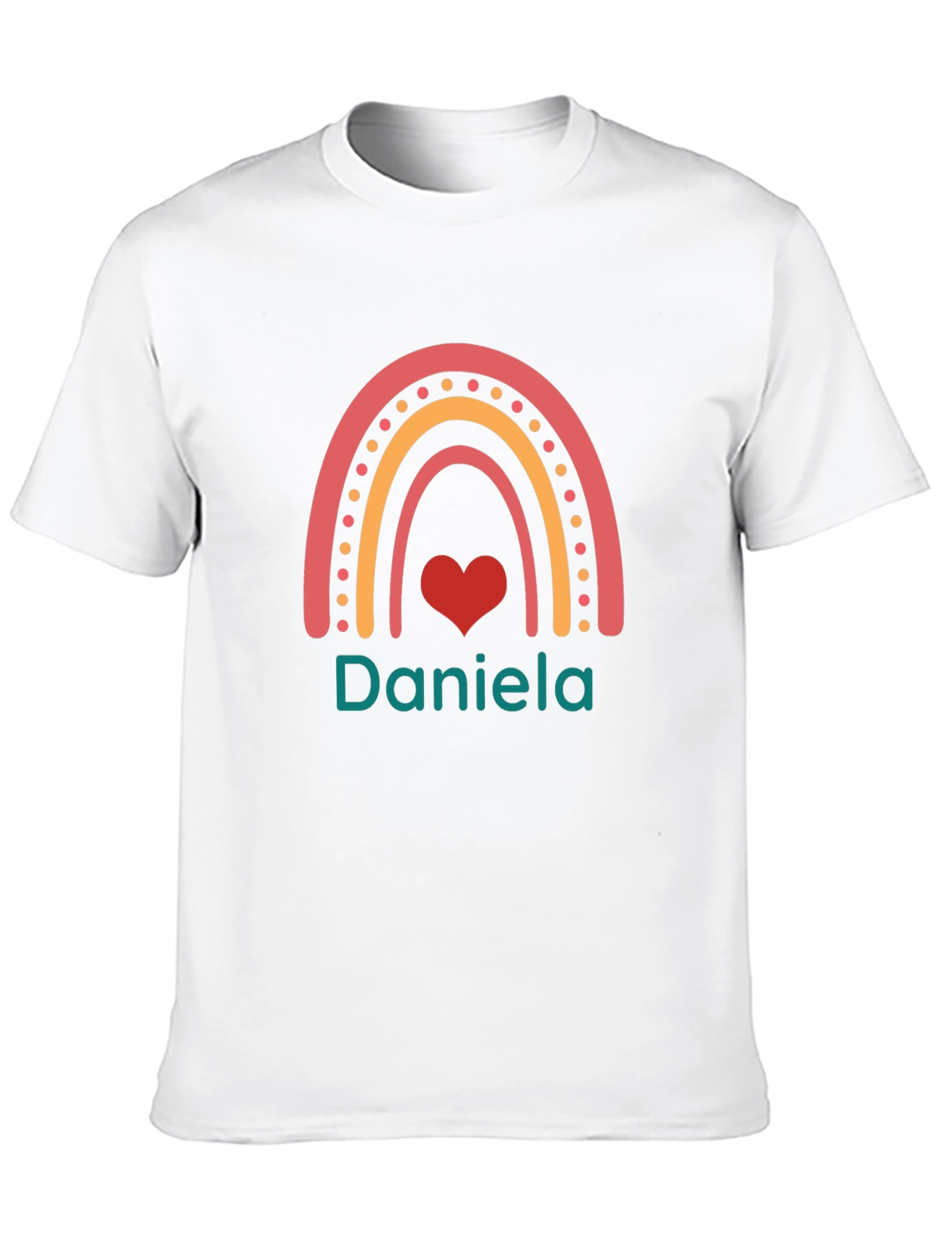 Daniela Rainbow Personalized Tee