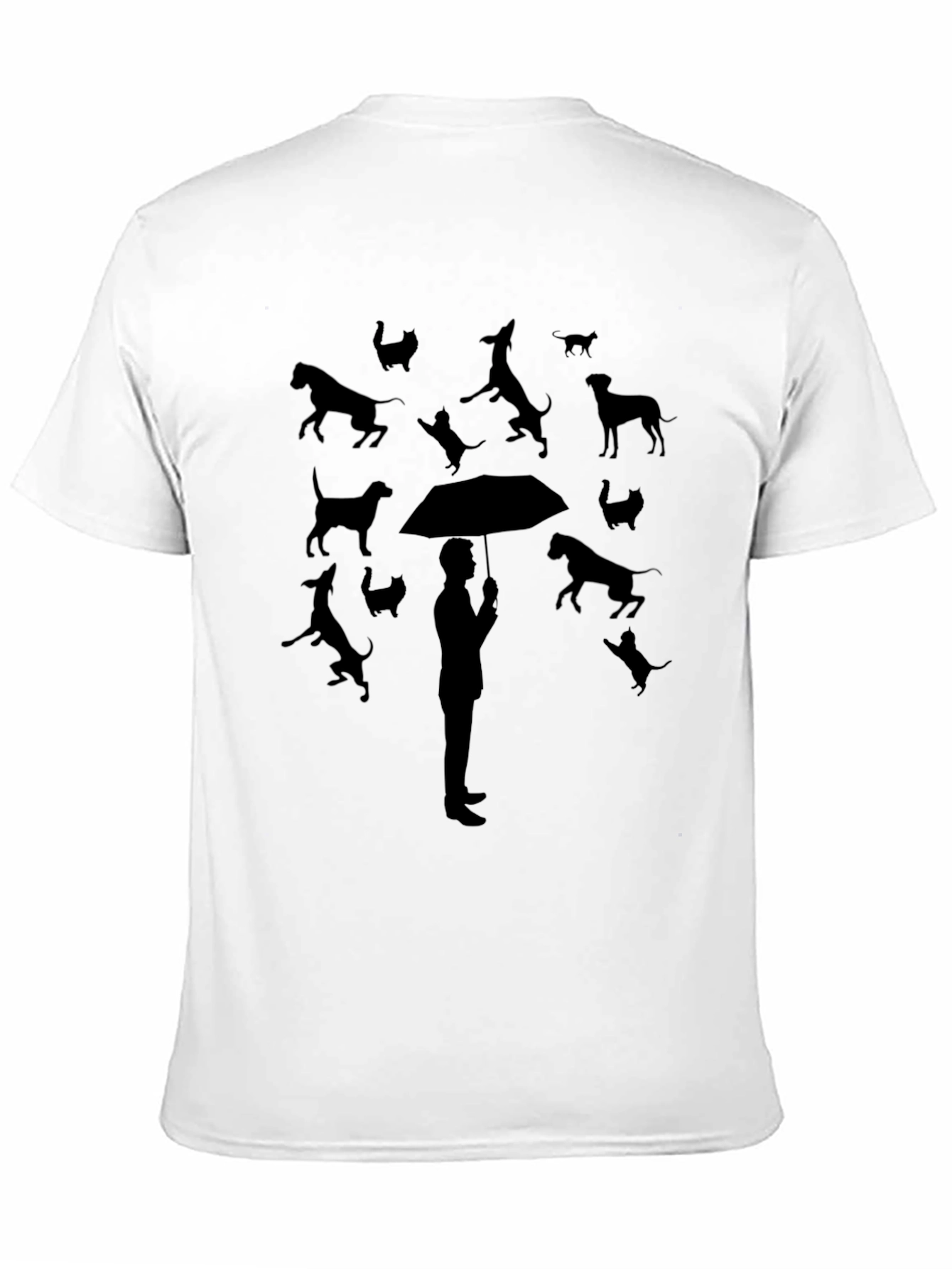 Raining Cats & Dogs T-Shirt – Funny Animal Lover Graphic Tee