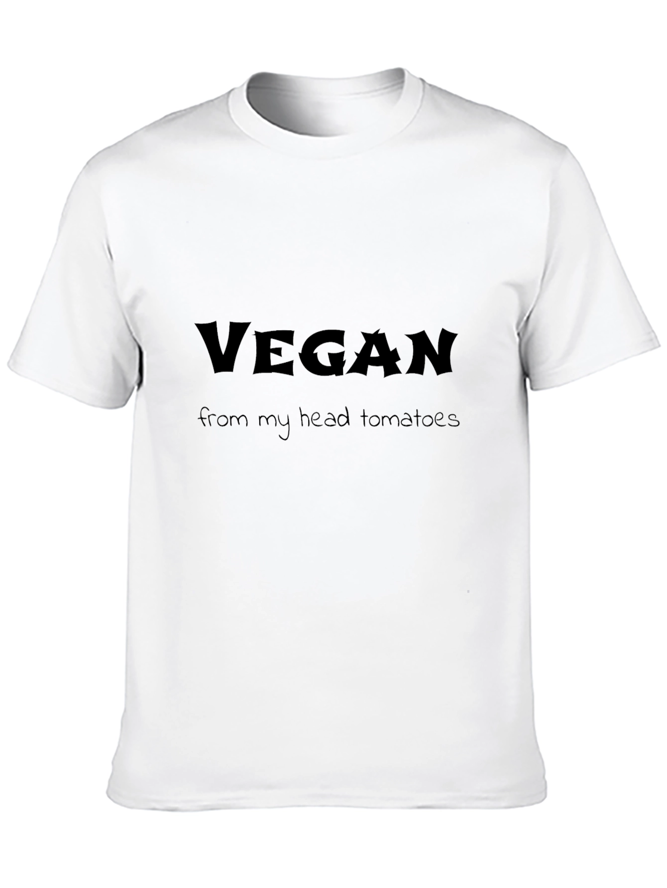 Vegan From My Head Tomatoes T-Shirt