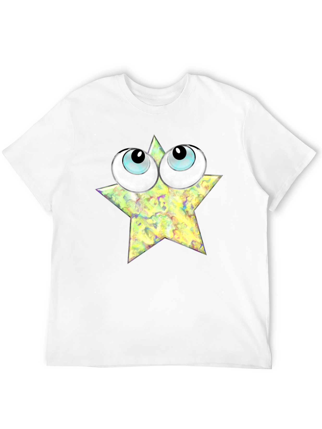 Funny Star Eyed Graphic T-Shirt