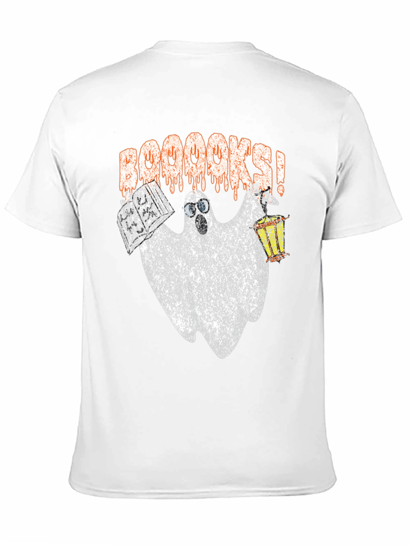 Booooks! Ghost Graphic Halloween T-Shirt