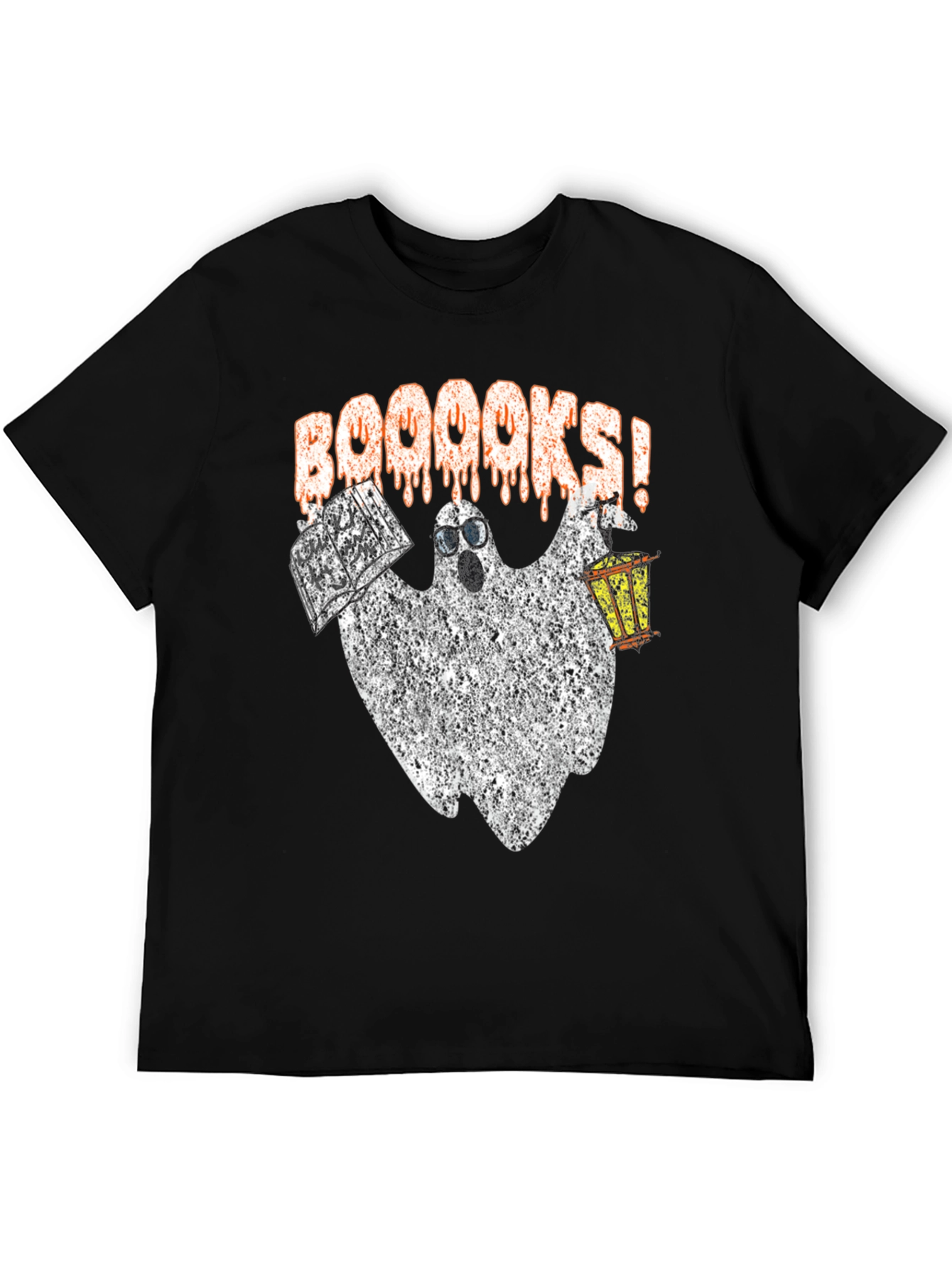 Booooks! Ghost Graphic Halloween T-Shirt