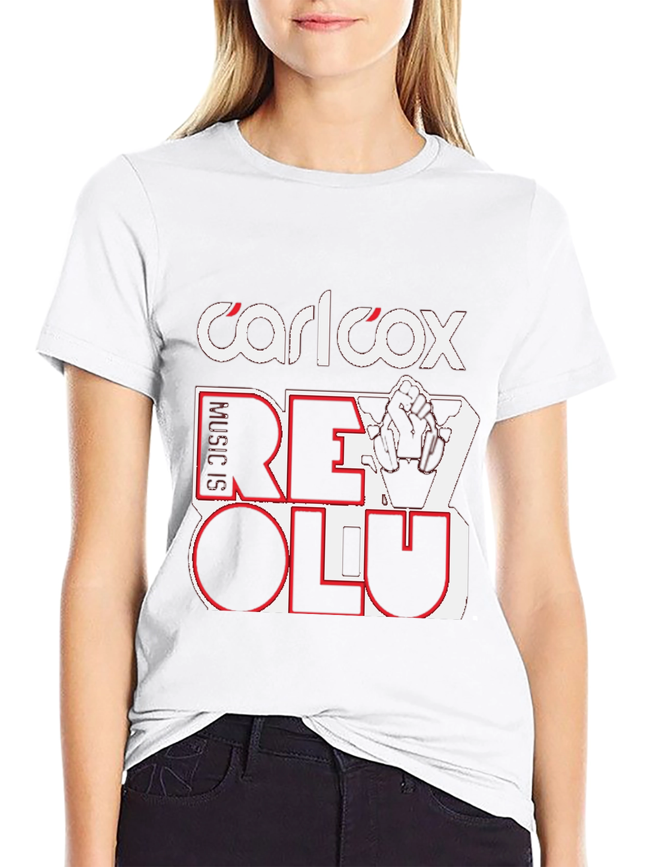Carl Cox Music is Revolution Black T-Shirt
