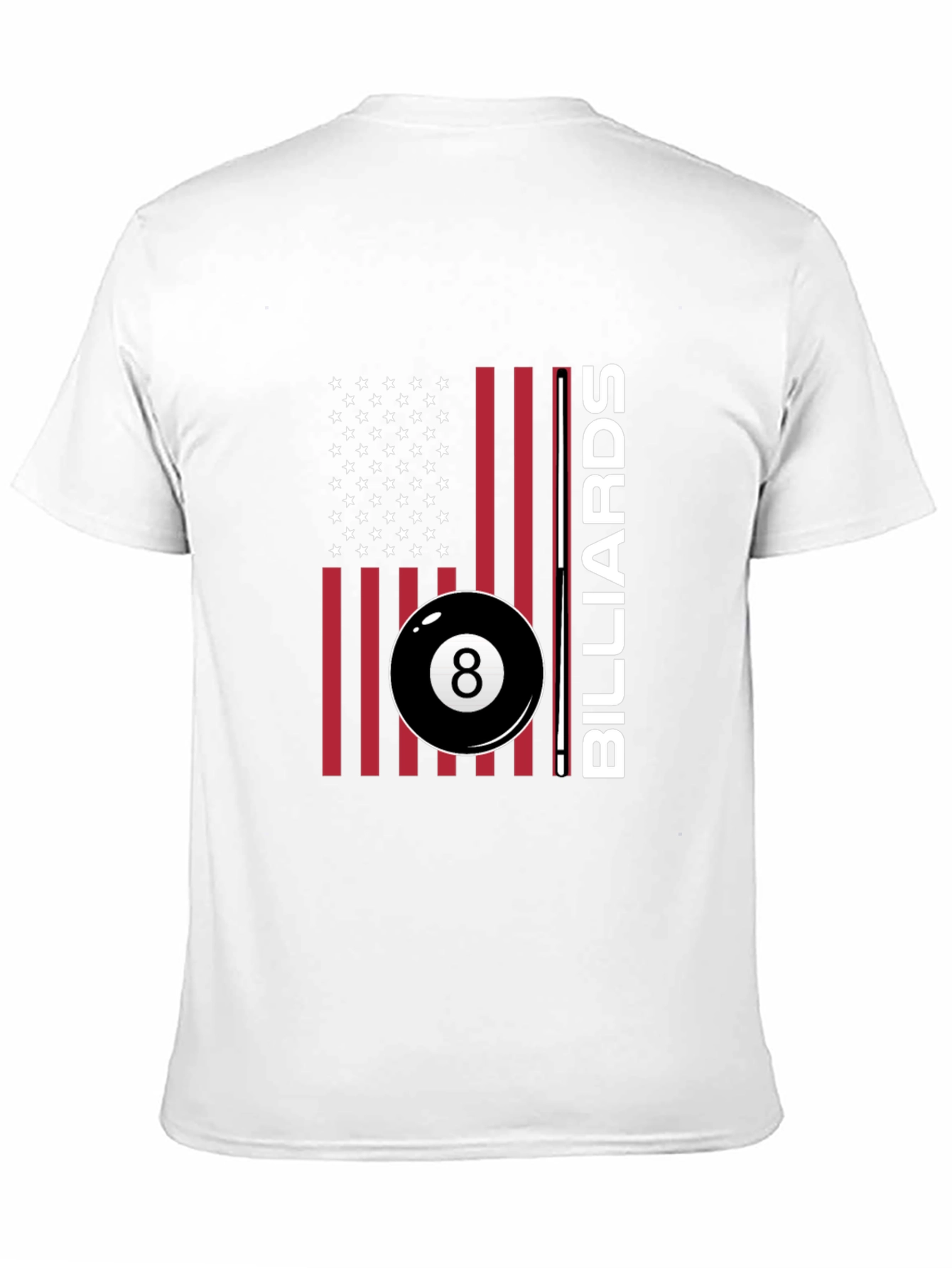 American Billiards T-Shirt - 8 Ball Design