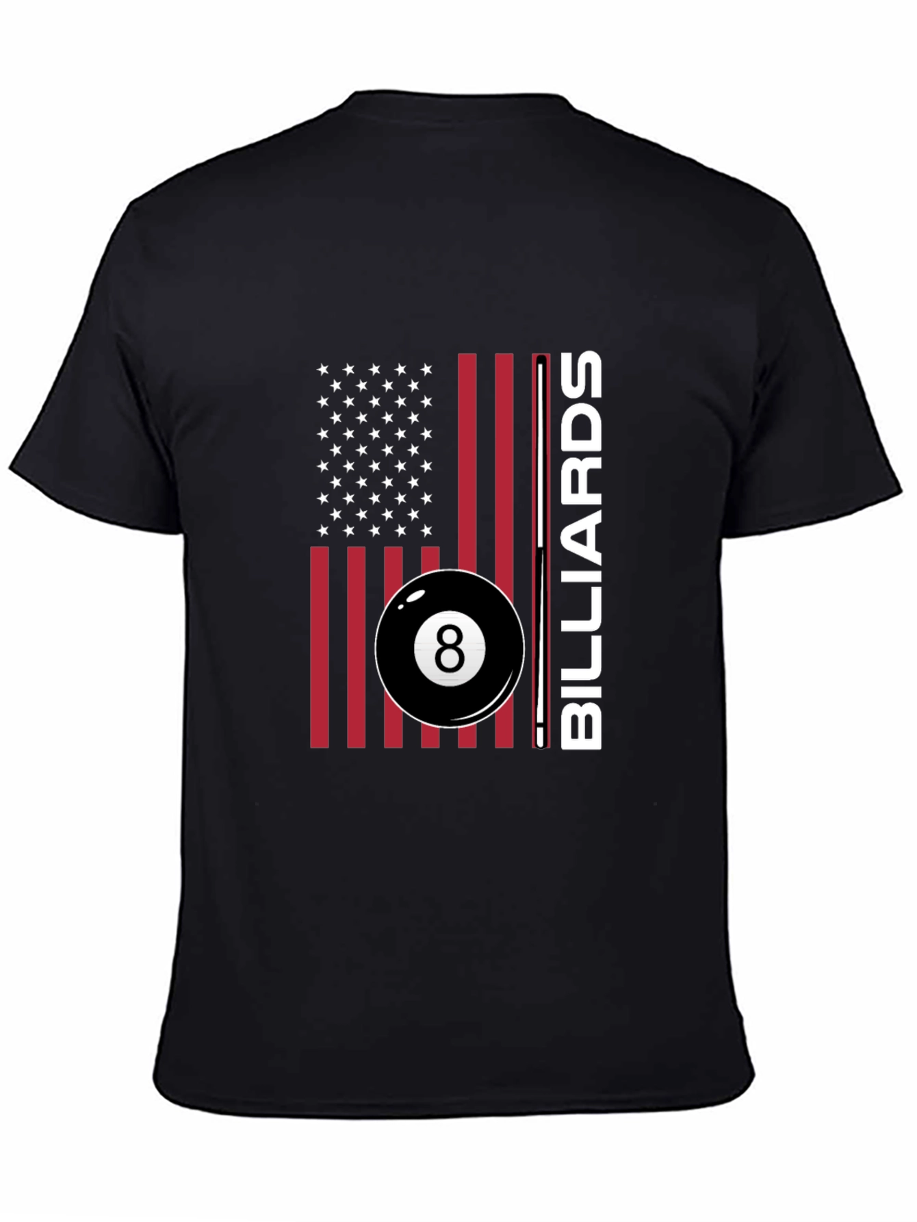 American Billiards T-Shirt - 8 Ball Design