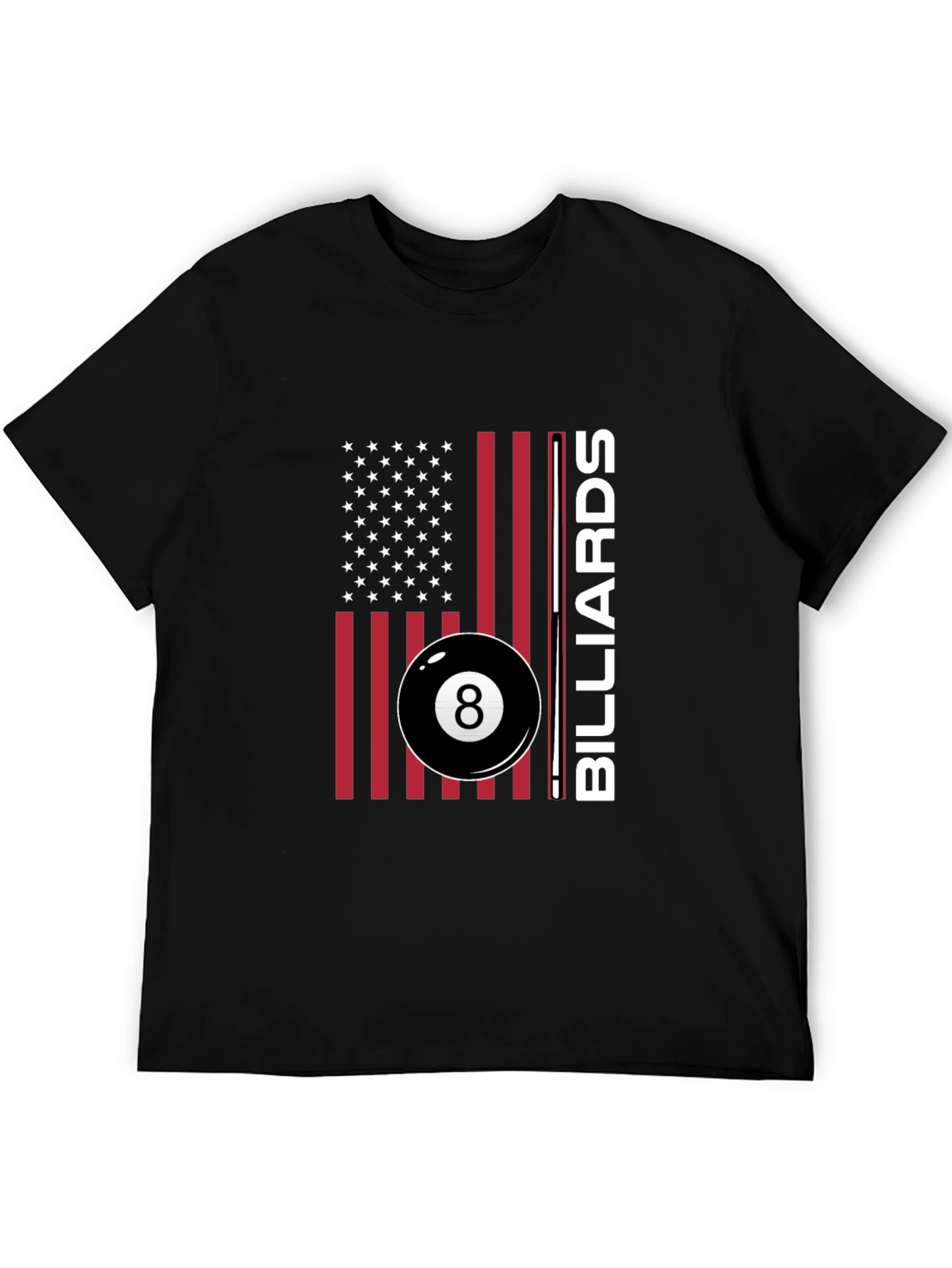American Billiards T-Shirt - 8 Ball Design