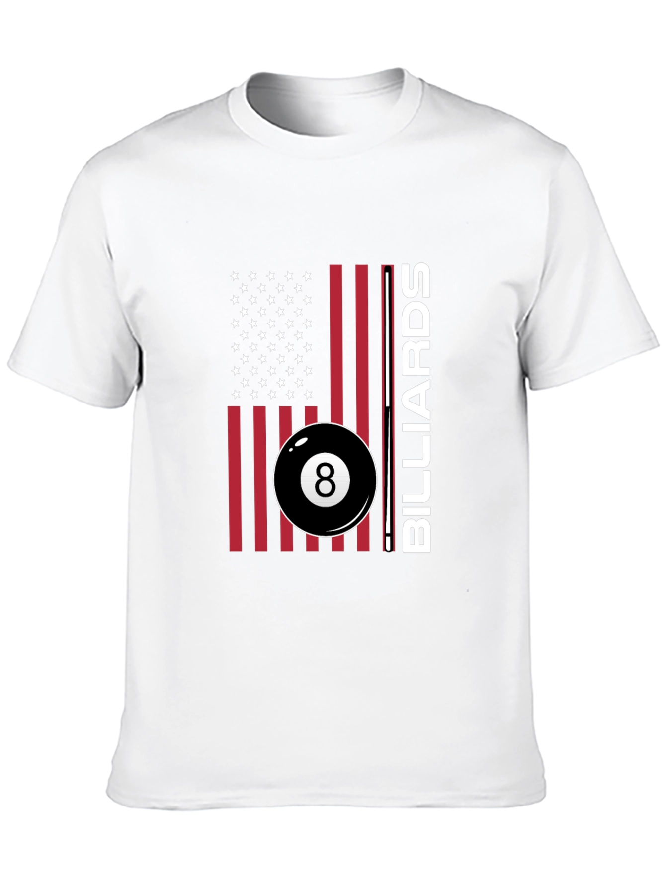 American Billiards T-Shirt - 8 Ball Design