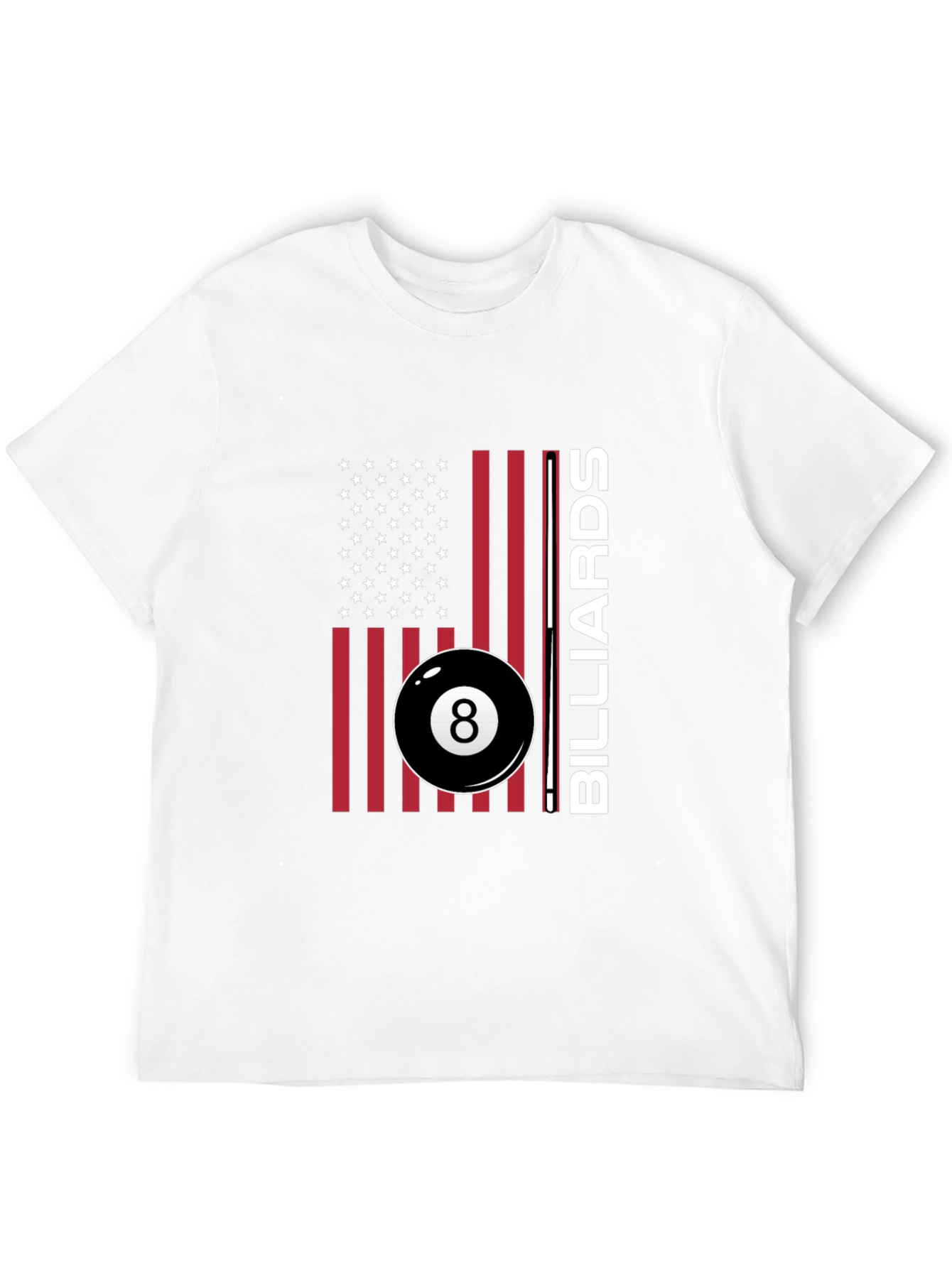 American Billiards T-Shirt - 8 Ball Design