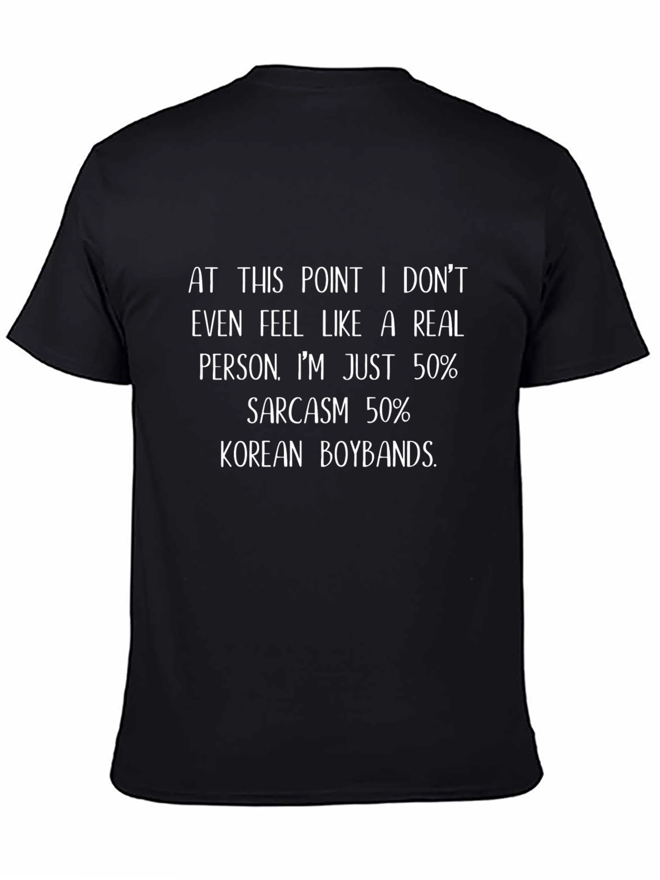 Sarcasm Korean Boybands Graphic T-Shirt