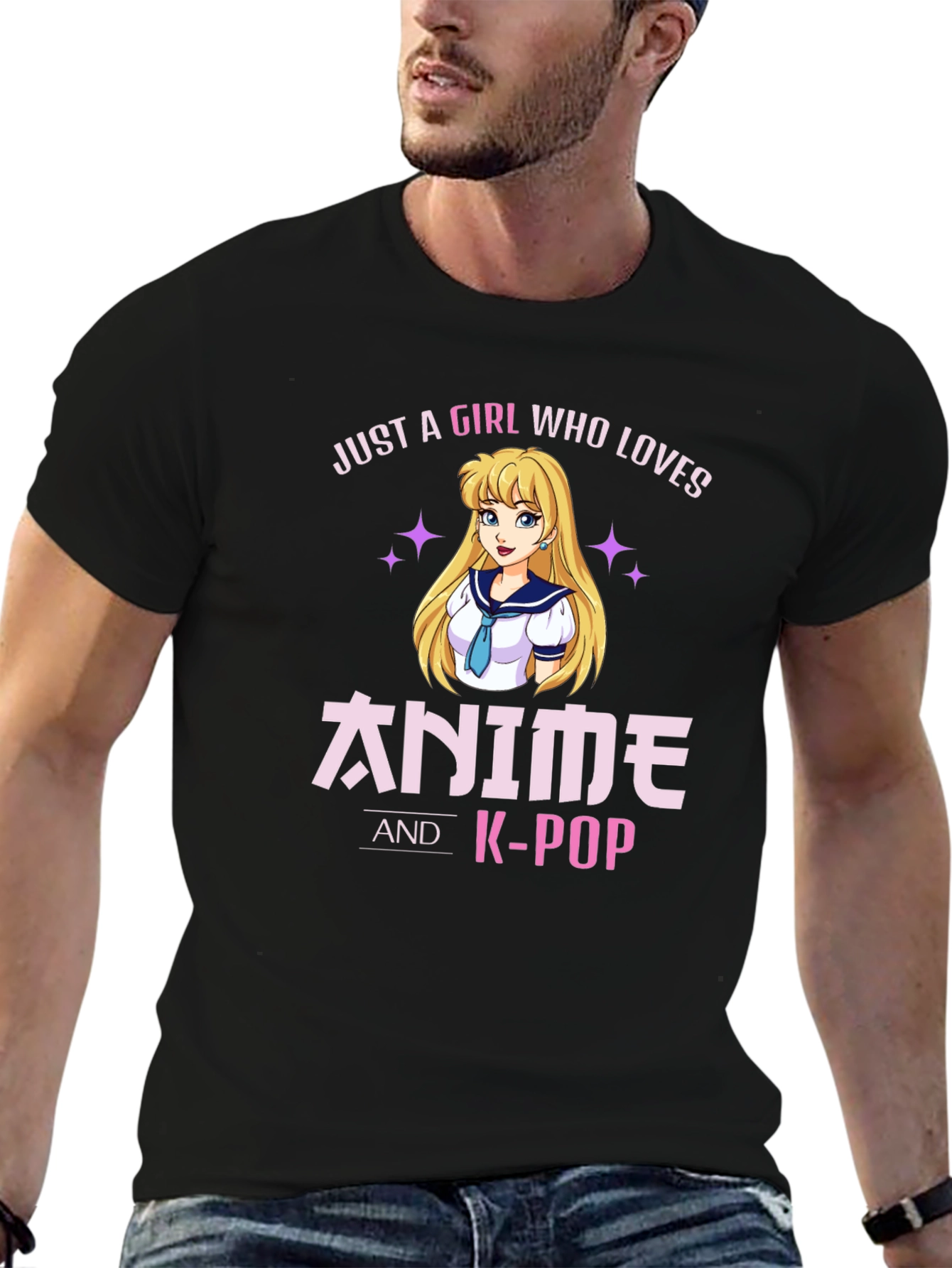 Anime & K-Pop Girl T-Shirt - Otaku Fashion