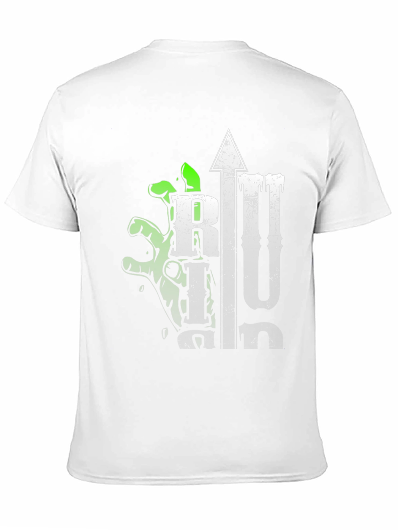 Zombie Hand Graphic Tee - Unisex Black T-Shirt