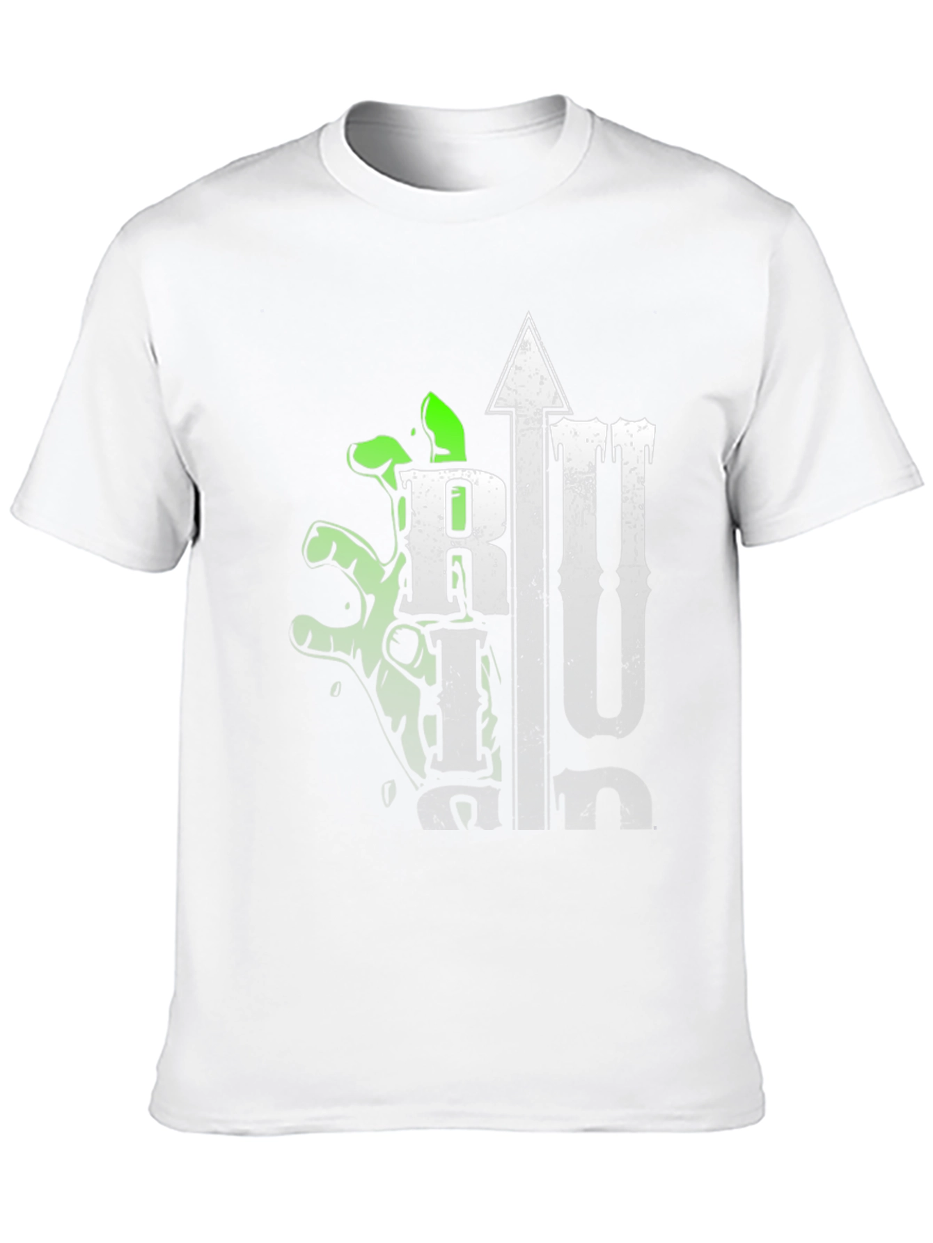 Zombie Hand Graphic Tee - Unisex Black T-Shirt