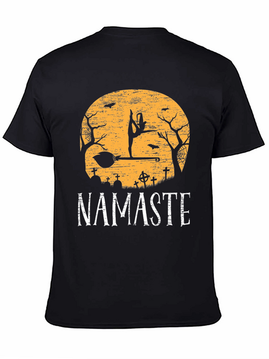 Namaste Halloween Yoga T-Shirt
