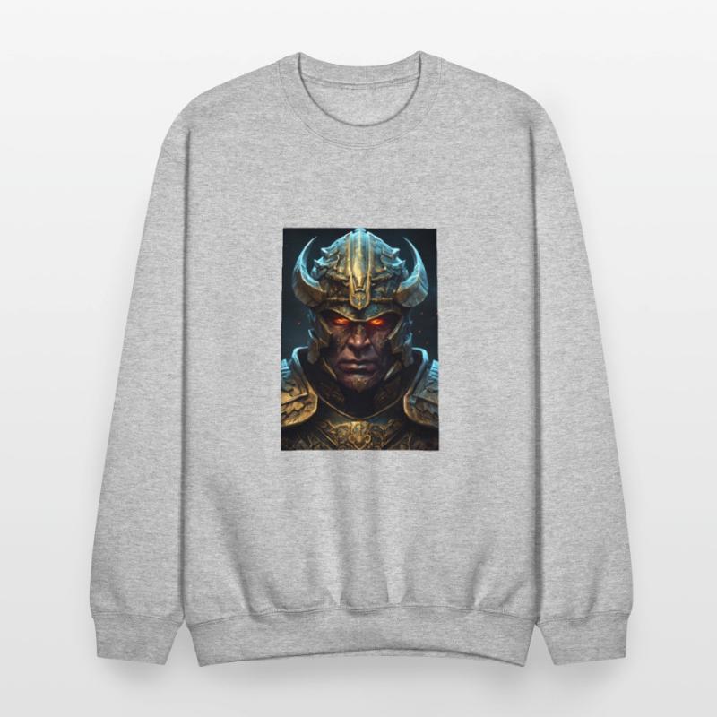 a close up of an orc wearing a helmet