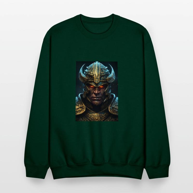 a close up of an orc wearing a helmet