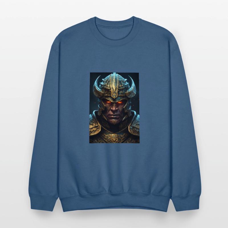 a close up of an orc wearing a helmet