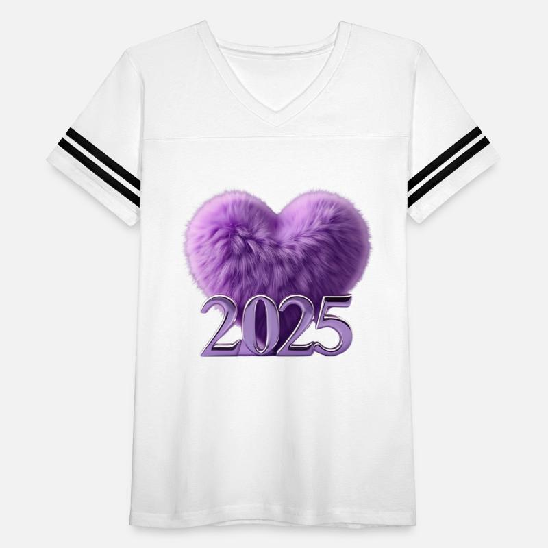 a fluffy purple heart on a solid