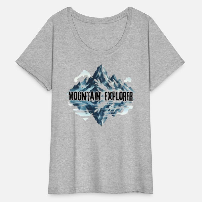 A Rugged of a Reflected Mountain Range T-Shirt