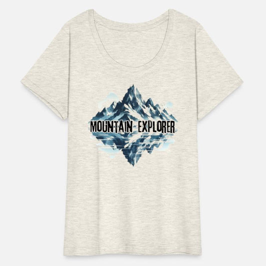 A Rugged of a Reflected Mountain Range T-Shirt