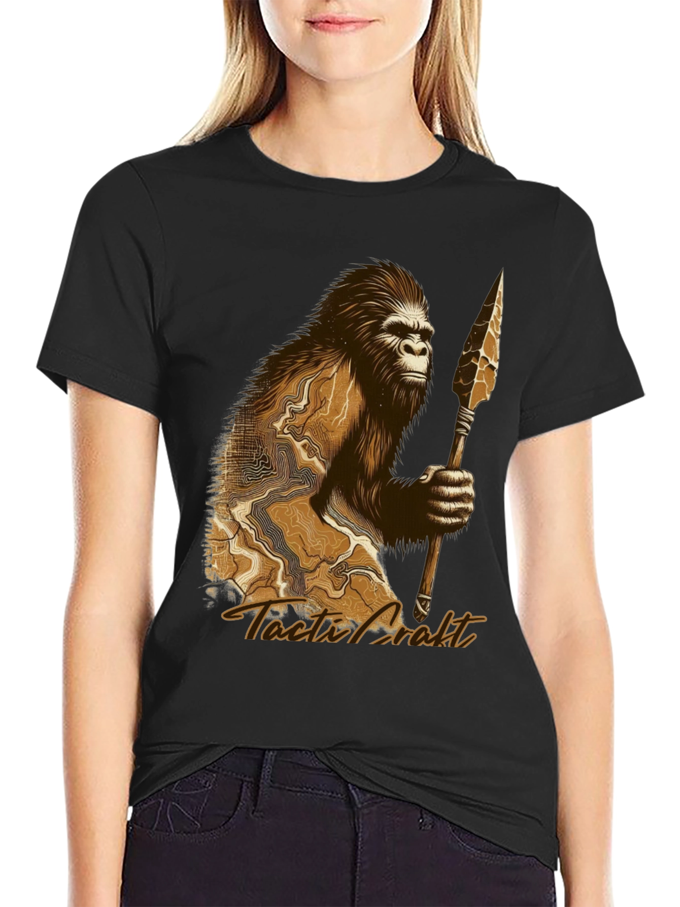Tactical Croakit Ape Graphic T-Shirt