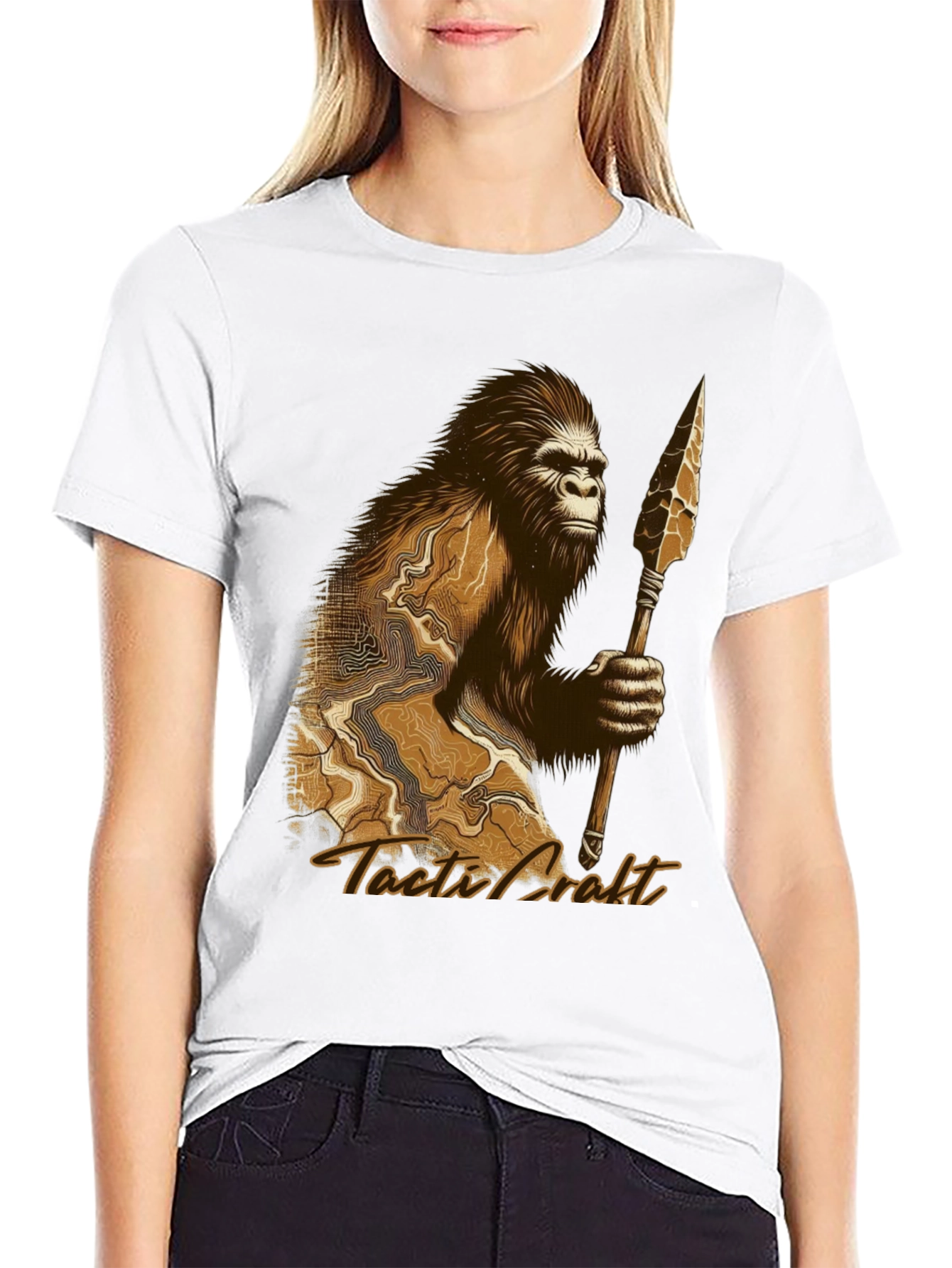 Tactical Croakit Ape Graphic T-Shirt