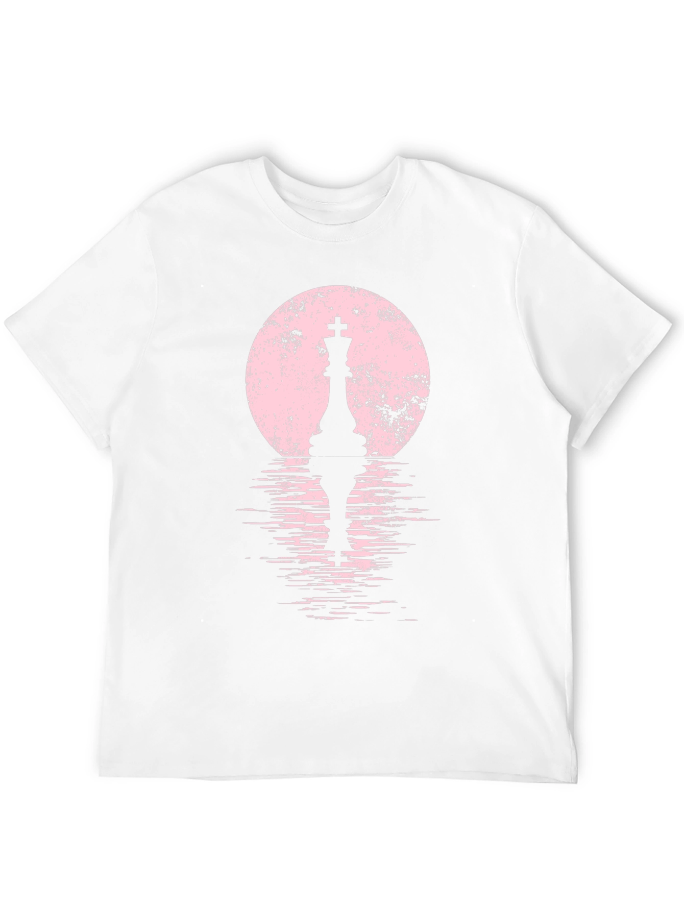 Chess King Silhouette T-Shirt - Stylish Graphic Tee
