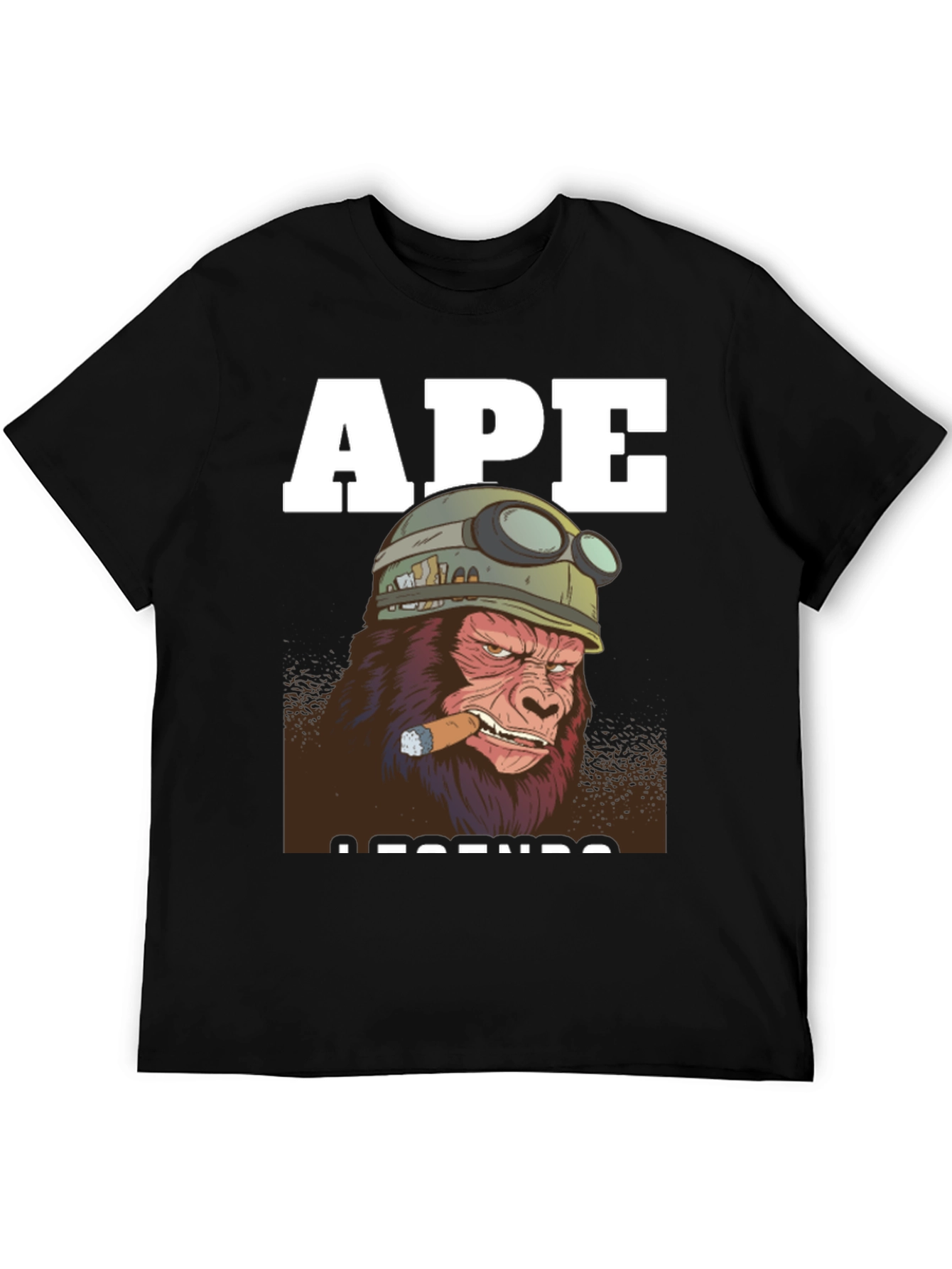 Ape Legends Graphic Tee - Black