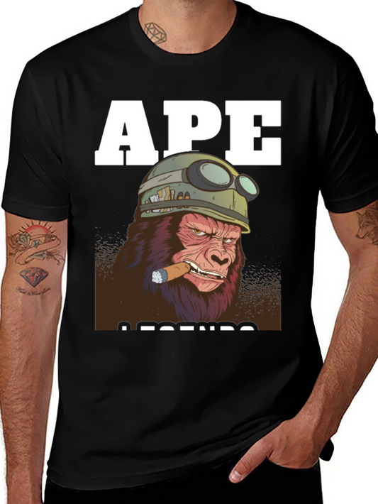 Ape Legends Graphic Tee - Black