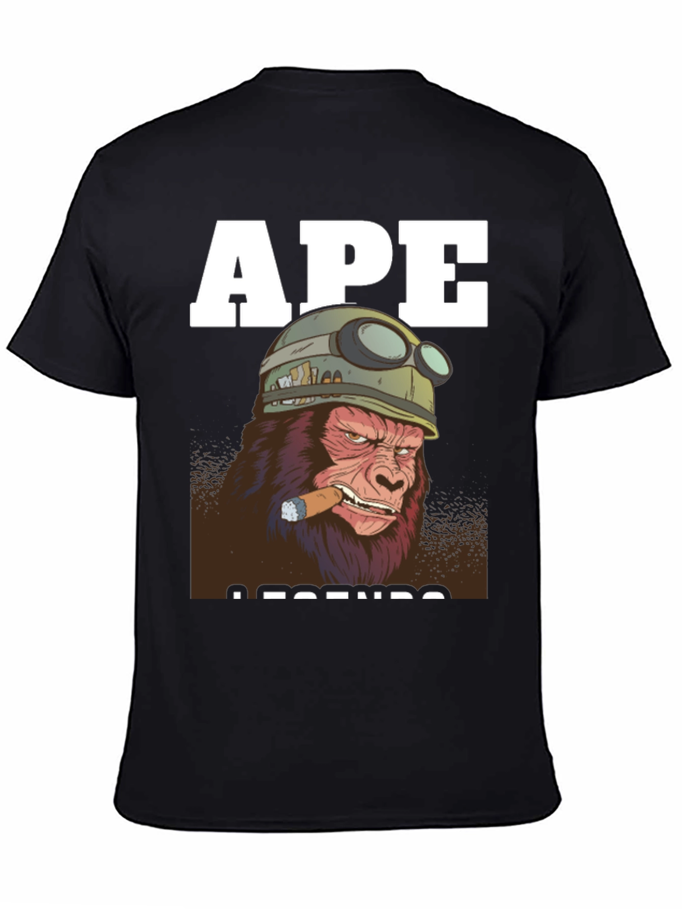 Ape Legends Graphic Tee - Black