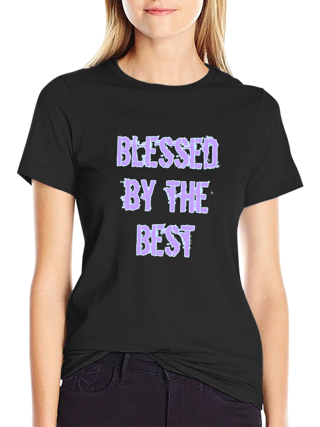 Blessed by the Best Black Tee