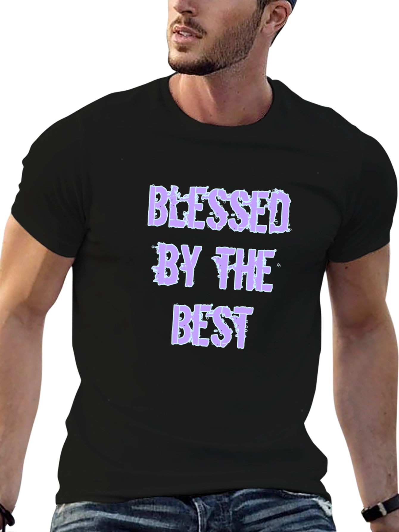 Blessed by the Best Black Tee