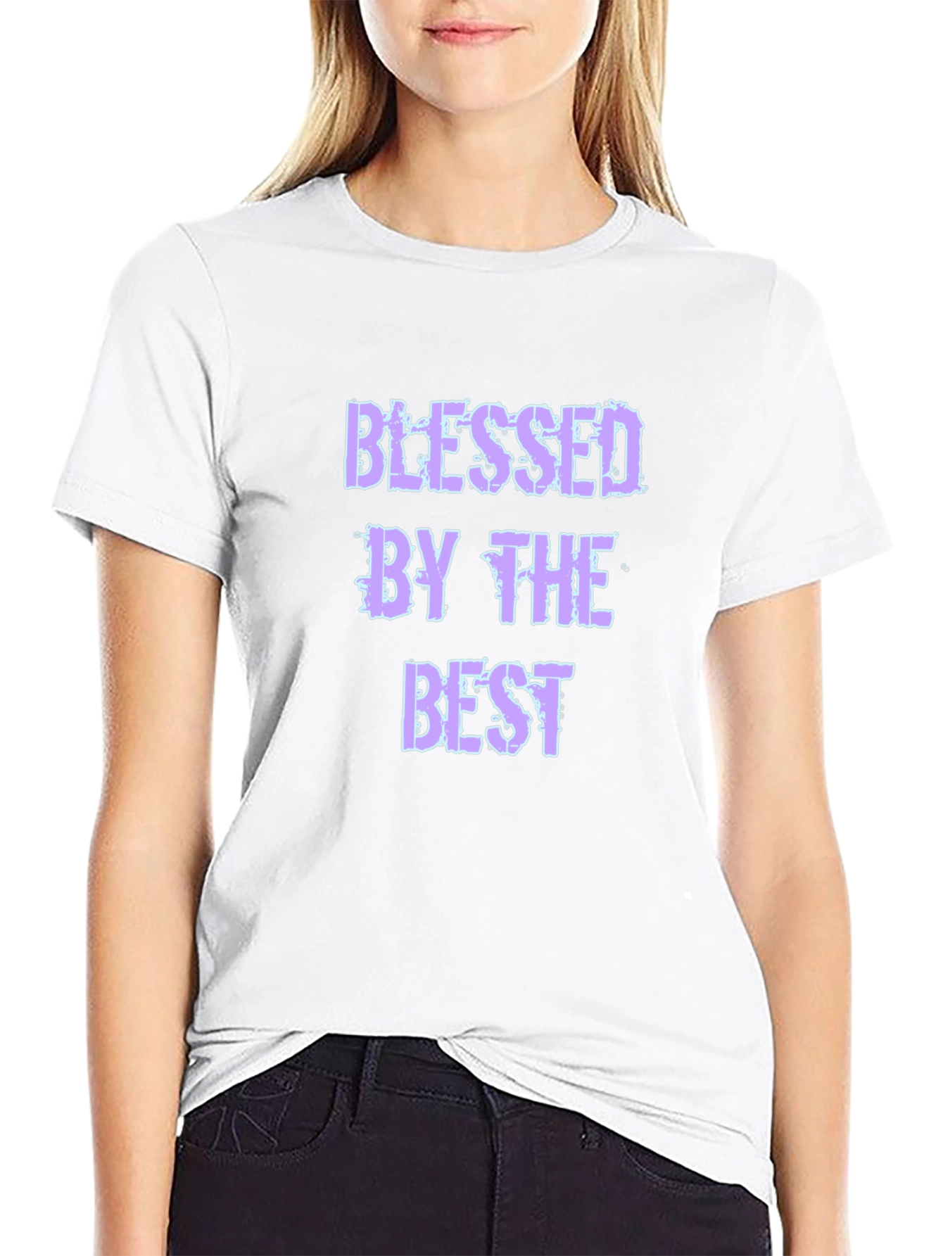 Blessed by the Best Black Tee