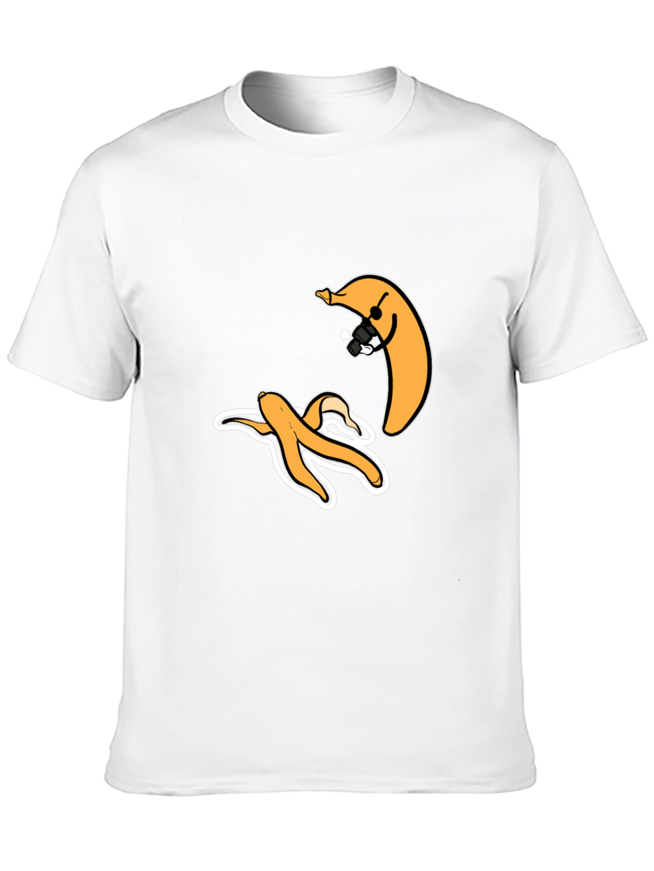 Funny Banana Graphic T-Shirt - Peel Out!