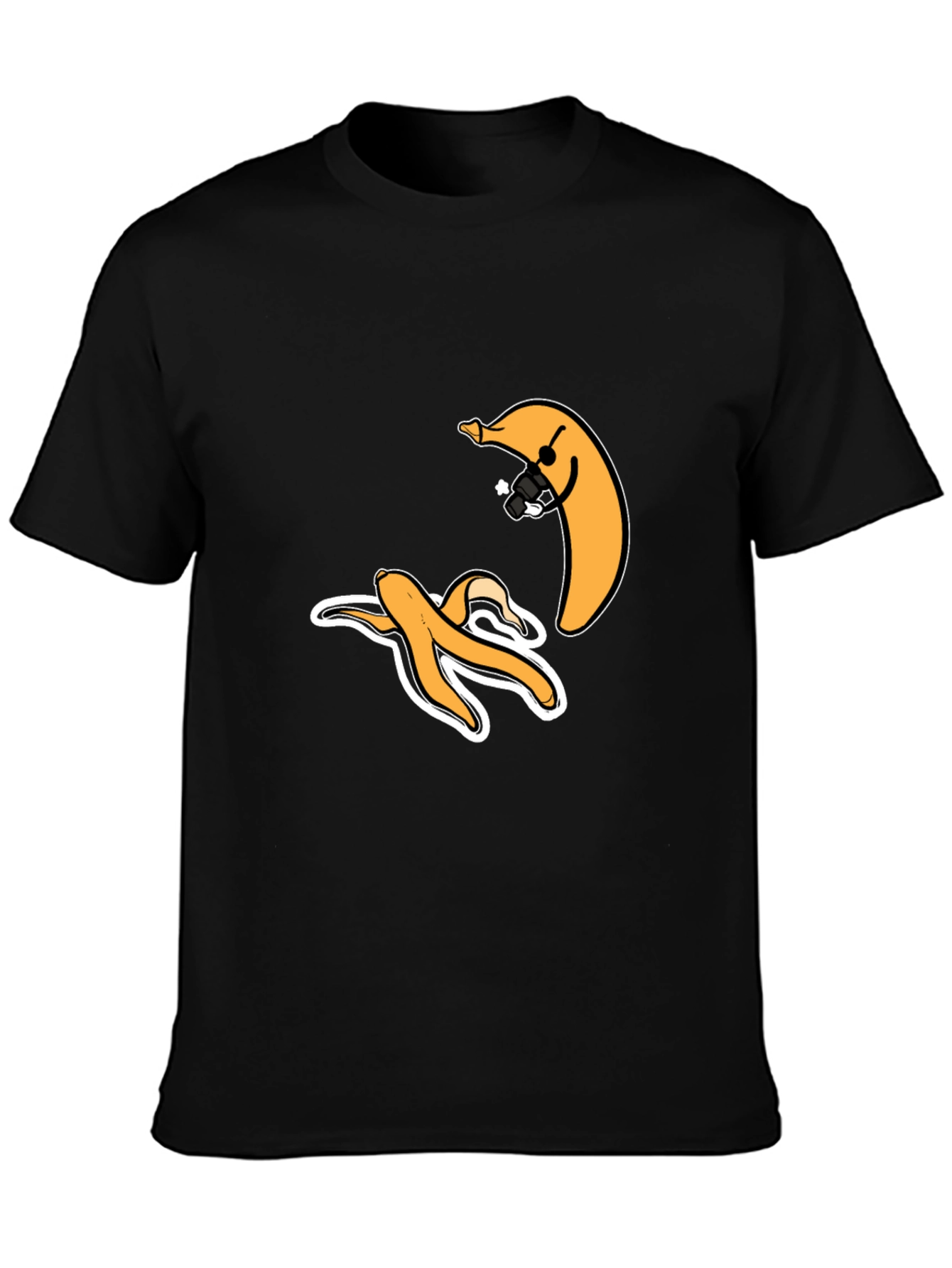 Funny Banana Graphic T-Shirt - Peel Out!
